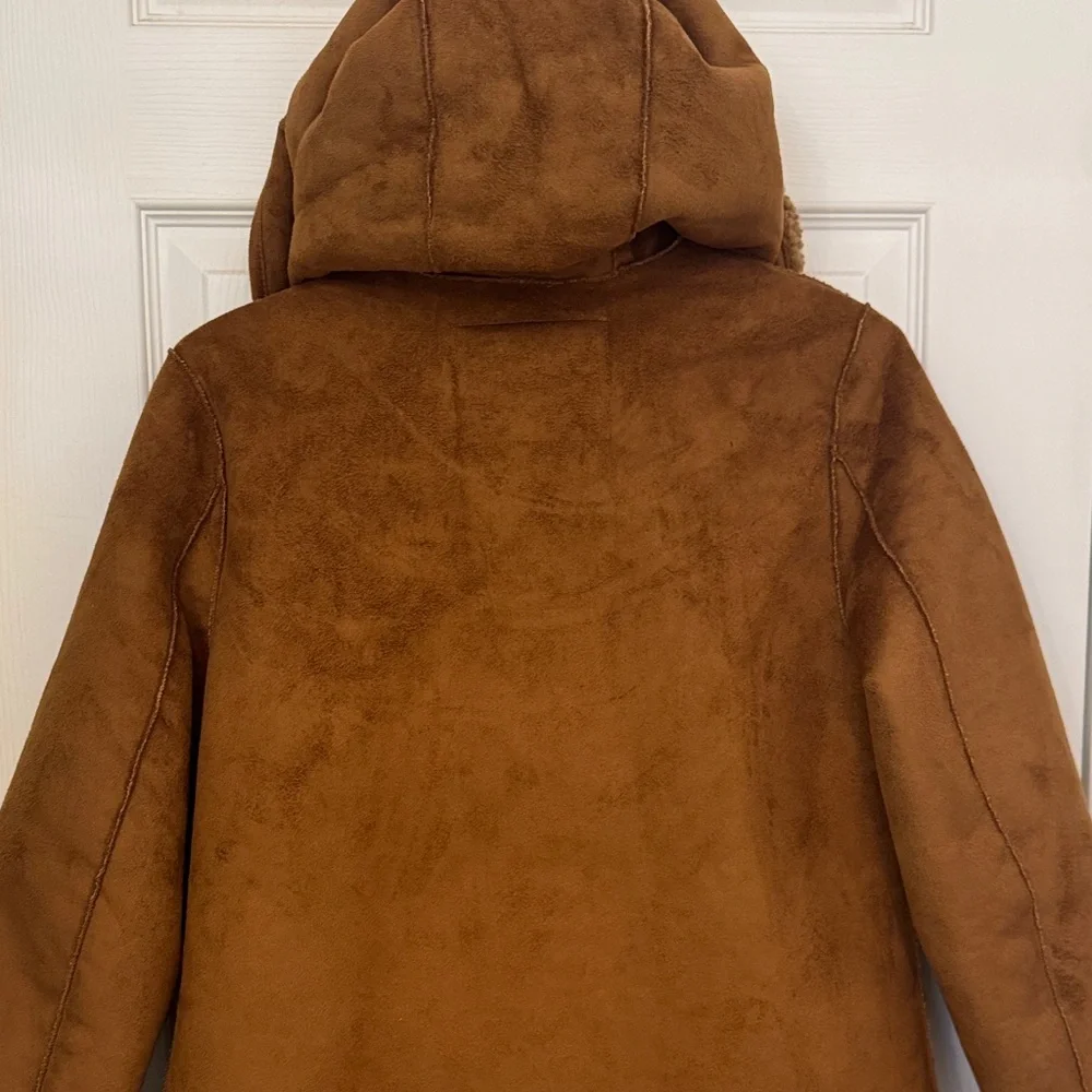 Lucky Brand Tan Sherpa Jacket - Picture 10 of 16